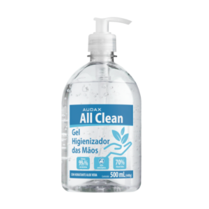 Álcool em gel Pump com 500 ml