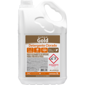 Detergente Clorado Gold com 5 litros
