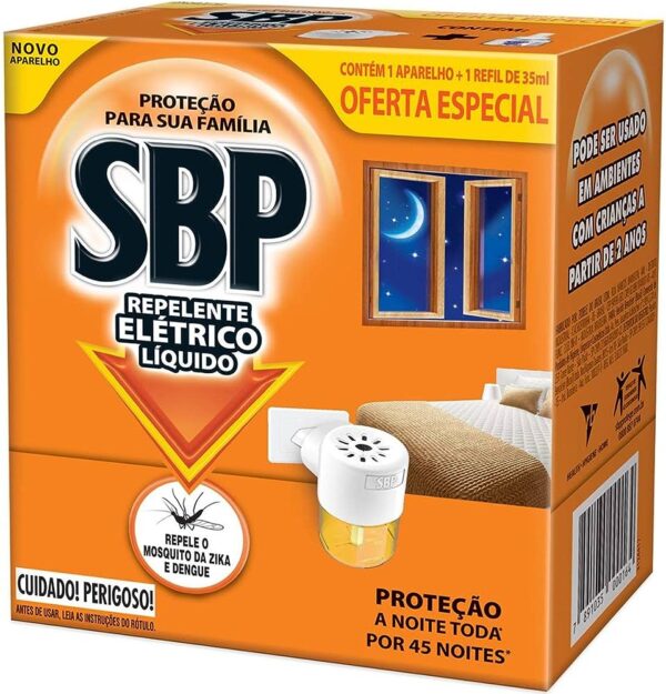 Inseticida líq. Sbp C/aparelho