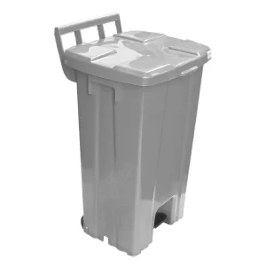 Lixeira 100 litros com pedal e rodas